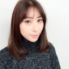 シースルーバング＋ミディアムスタイル☆